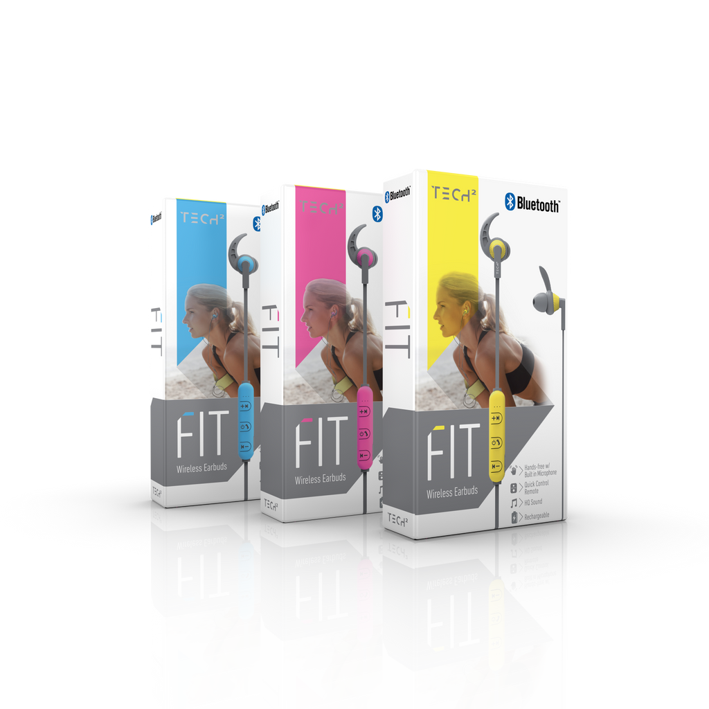 Fit Bluetooth Wireless Earbuds